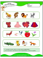 Sesler Çalışma Sayfaları